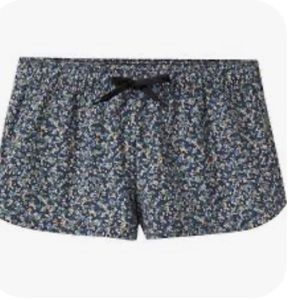 prAna Mariya Black Floral Pocket Shorts